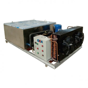 Image: Commercial Ice Block Machine With Brine Tank