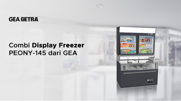 Combi Display Freezer PEONY-145 dari GEA