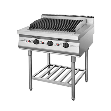 Gas Open Griddle & Broiler with Stand RSD-3